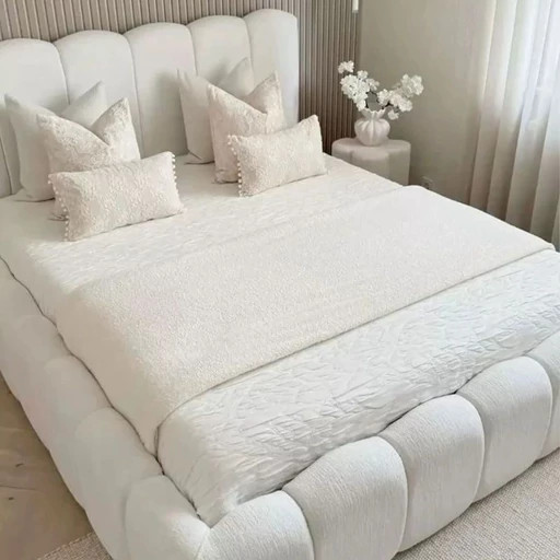 تختخواب چوب یک نفره مدل تدی سایز 200*120